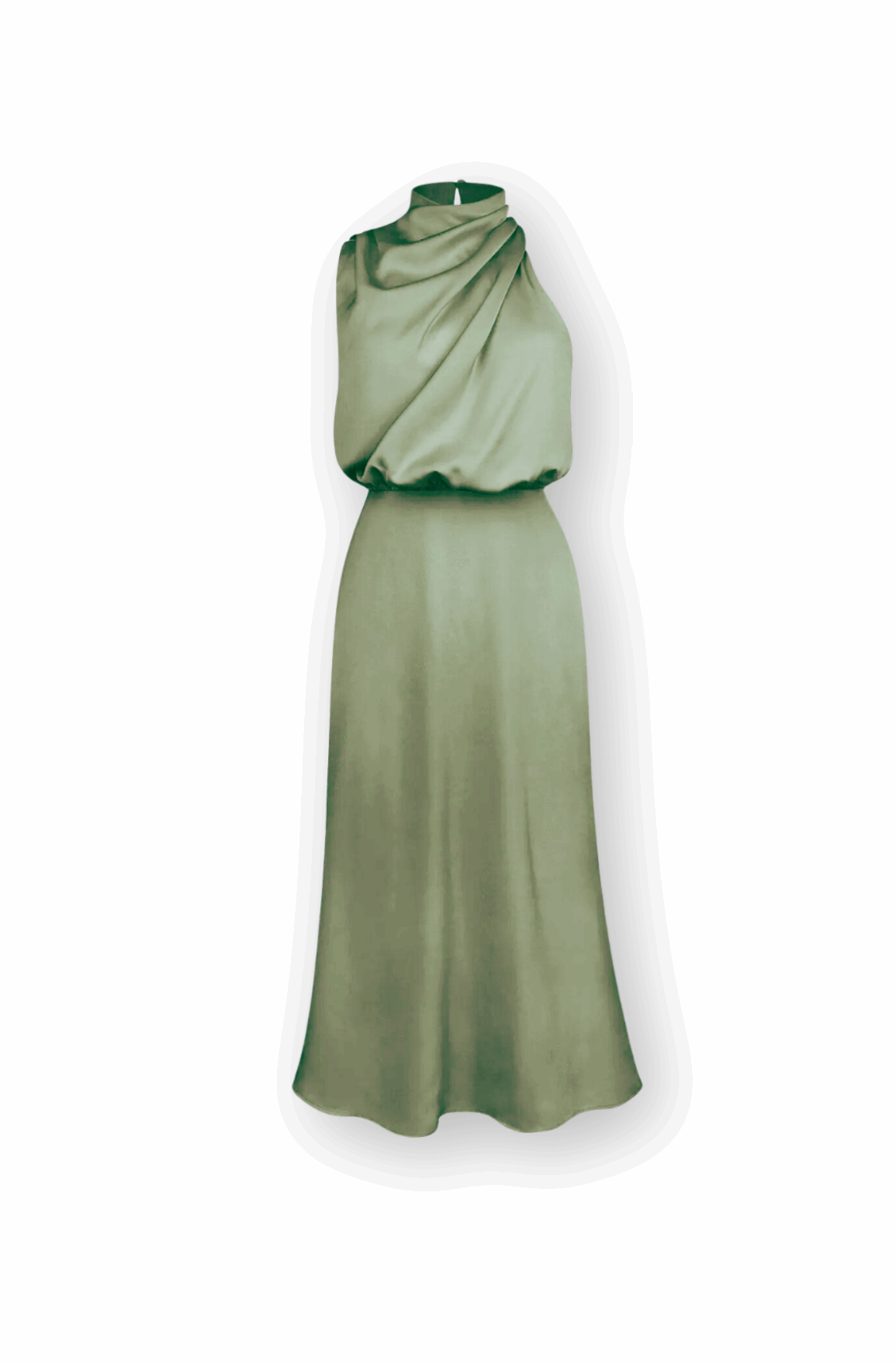 THE LARISSA DRESS - LICHT GREEN