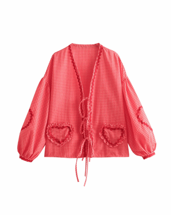 THE AMOUR SHIRT - RED