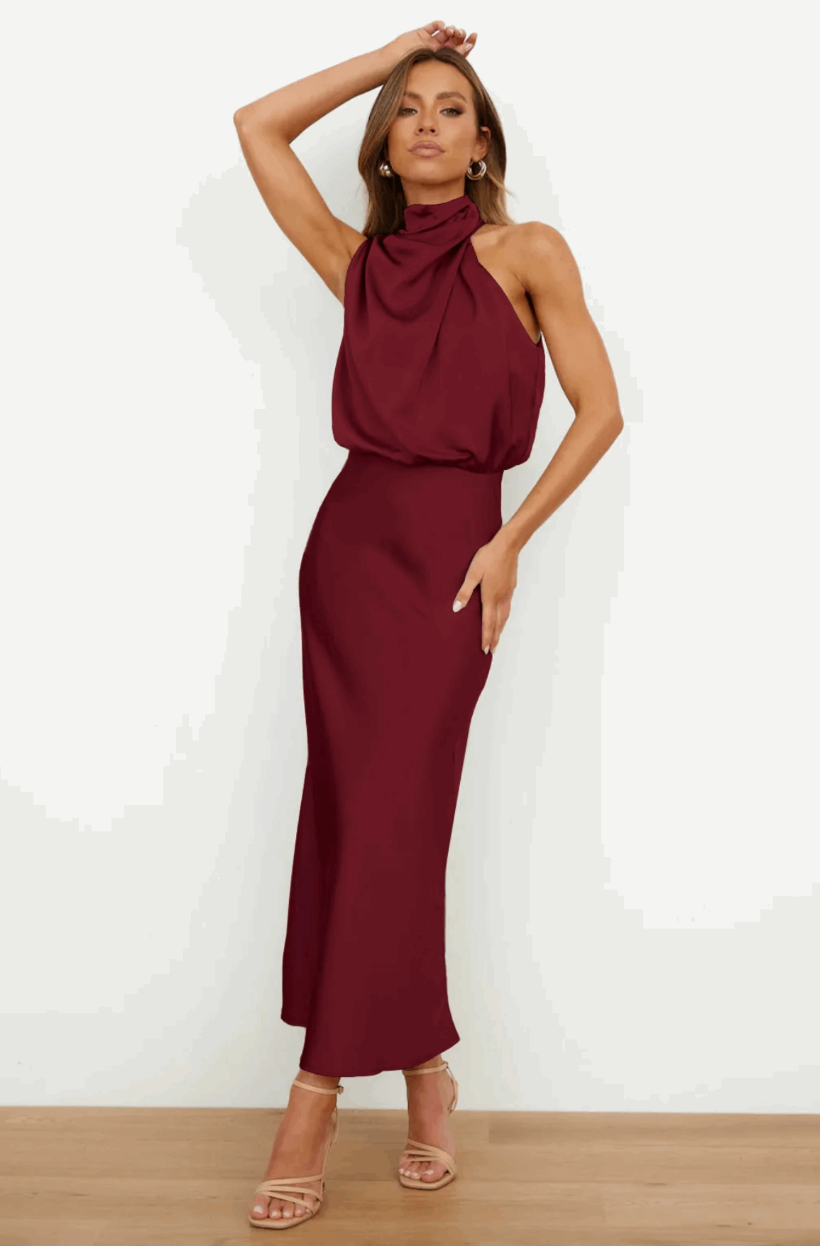 THE LARISSA DRESS - RED