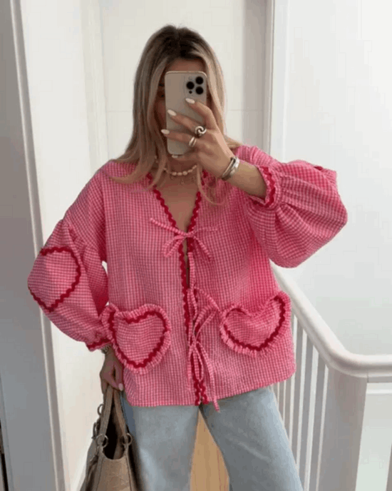 THE AMOUR SHIRT - RED