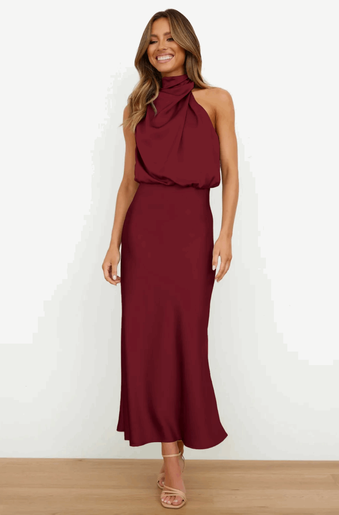 THE LARISSA DRESS - RED